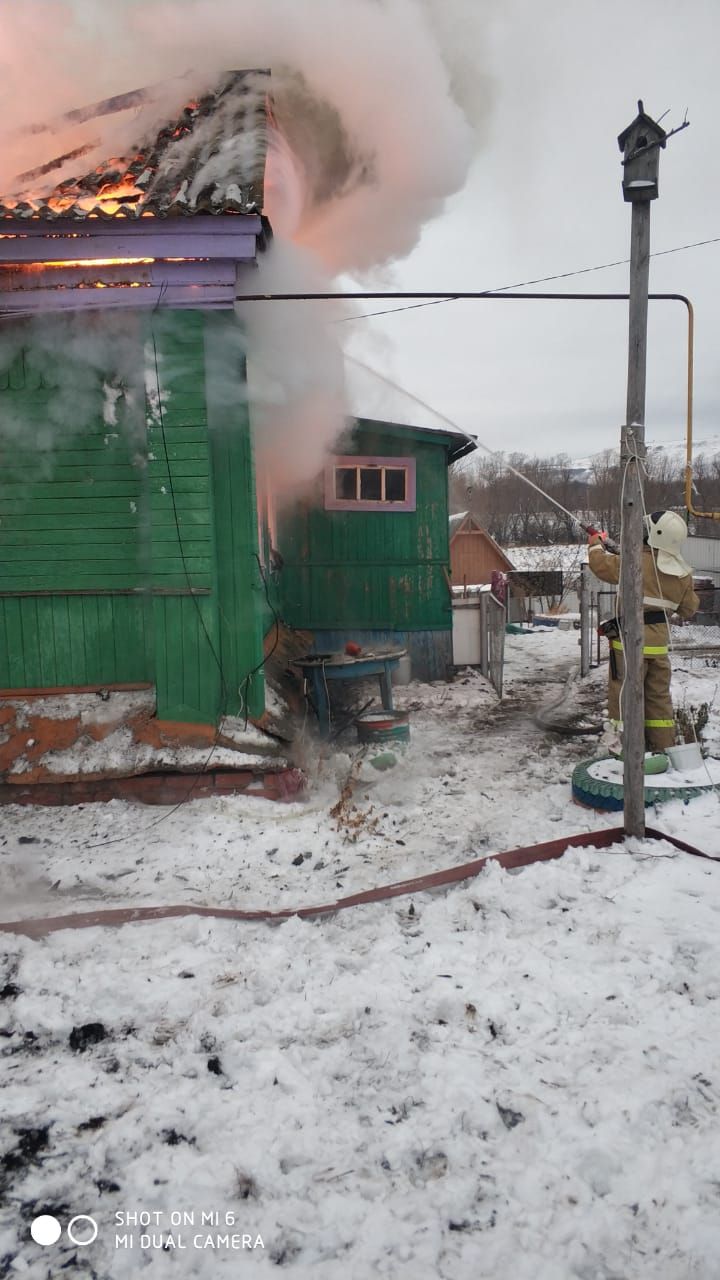 Сегодня утром в селе Бирючевка произошел пожар - ФОТО
