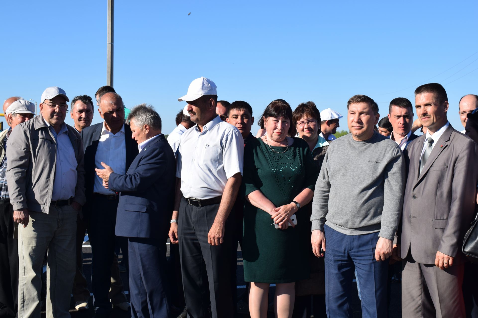 Азнакаевский район с рабочим визитом посетил Президент РТ