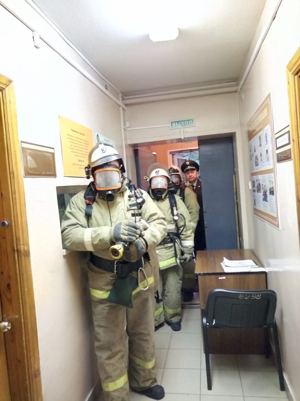 В Азнакаевском отделе судебных приставов прошли антитеррористические учения