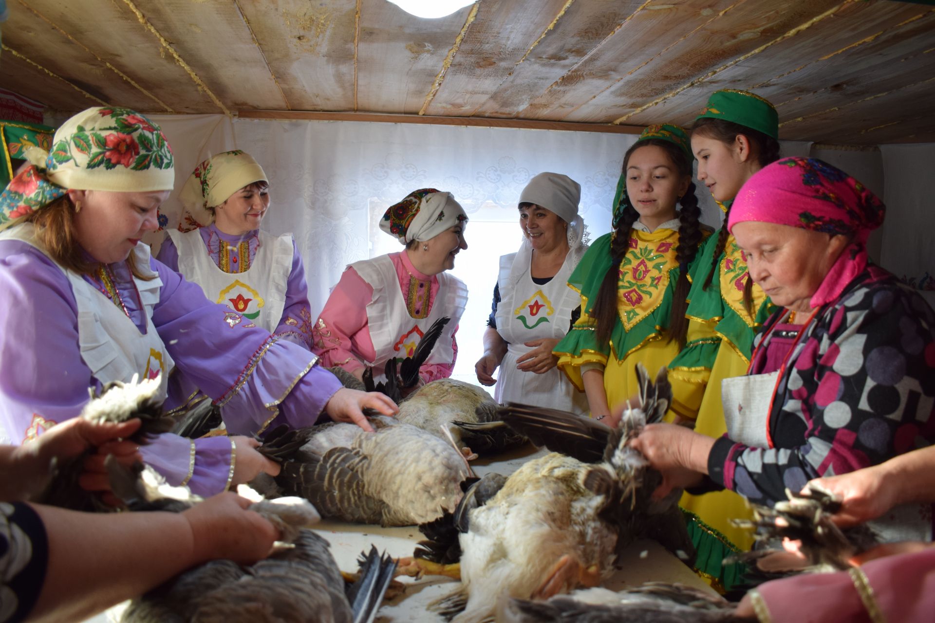 В деревне Суюндук – «Гусиные посиделки» (ФОТО+ВИДЕО)