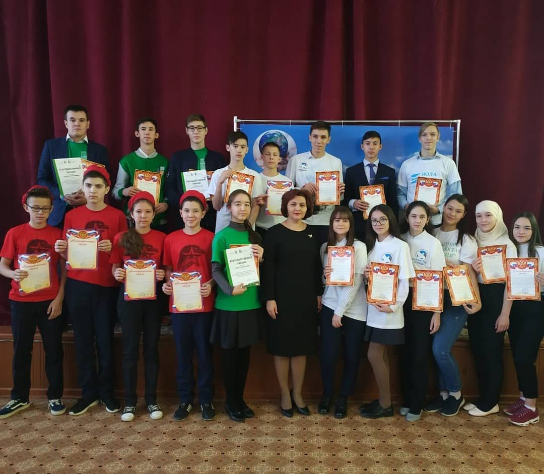 Волонтерский отряд гимназии г.Азнакаево стал победителем Всероссийского конкурса