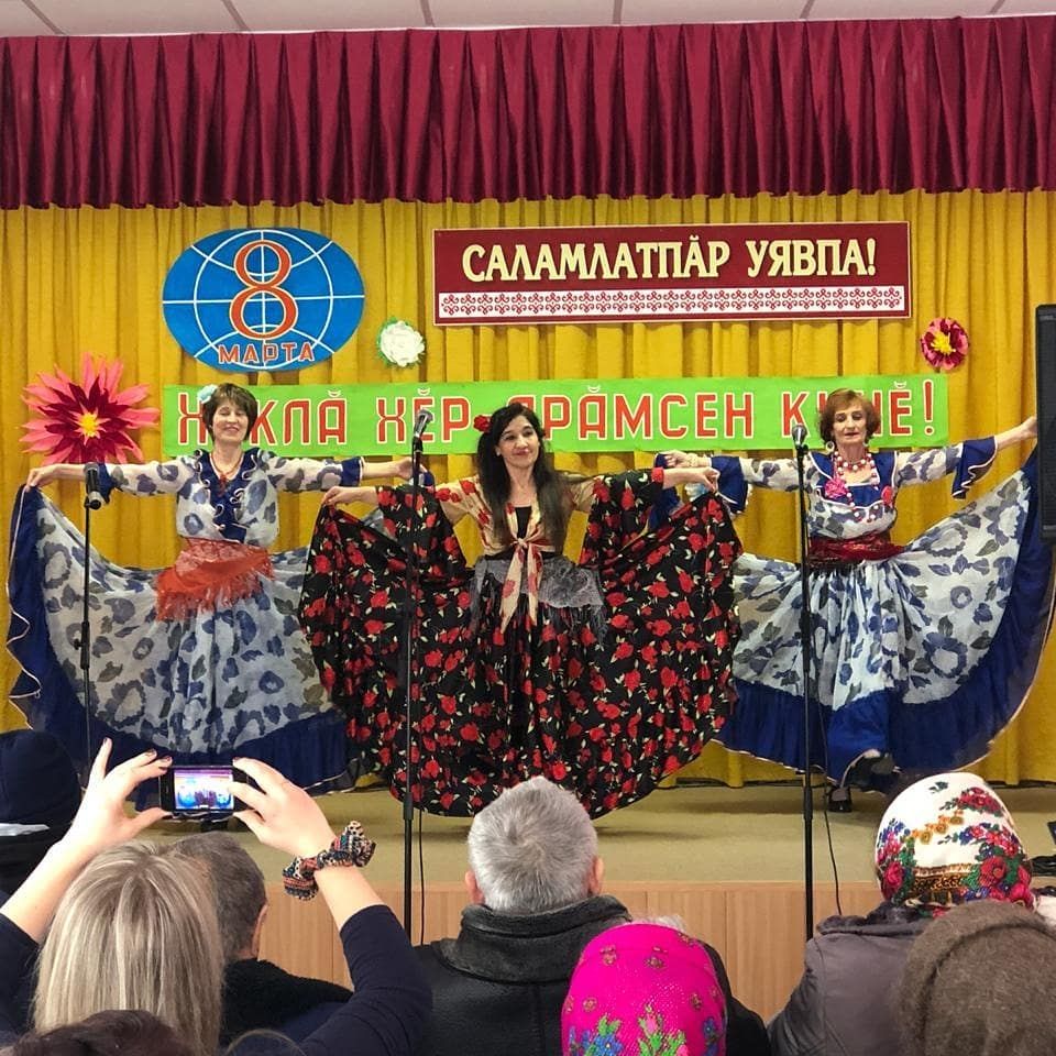 Народный ансамбль "Калинушка" выступил с концертом в деревне Якты – Куль - ФОТО