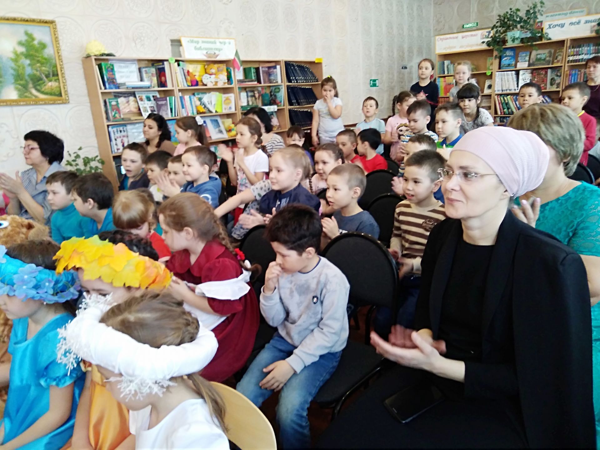 В районной детской библиотеке состоялся большой праздник поэзии - ФОТО