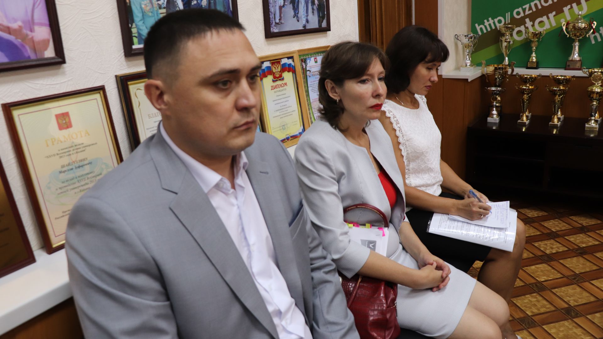 С рабочим визитом Азнакаево посетила Уполномоченный по правам ребенка в Республике Татарстан Гузель Удачина