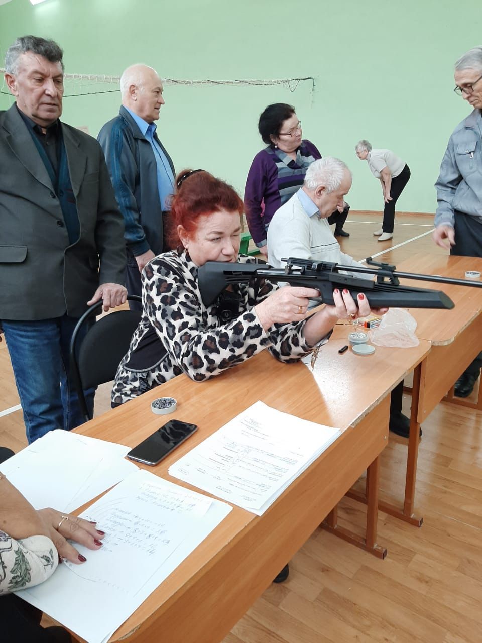 Руководители Азнакаевских ТОСов стреляют метко