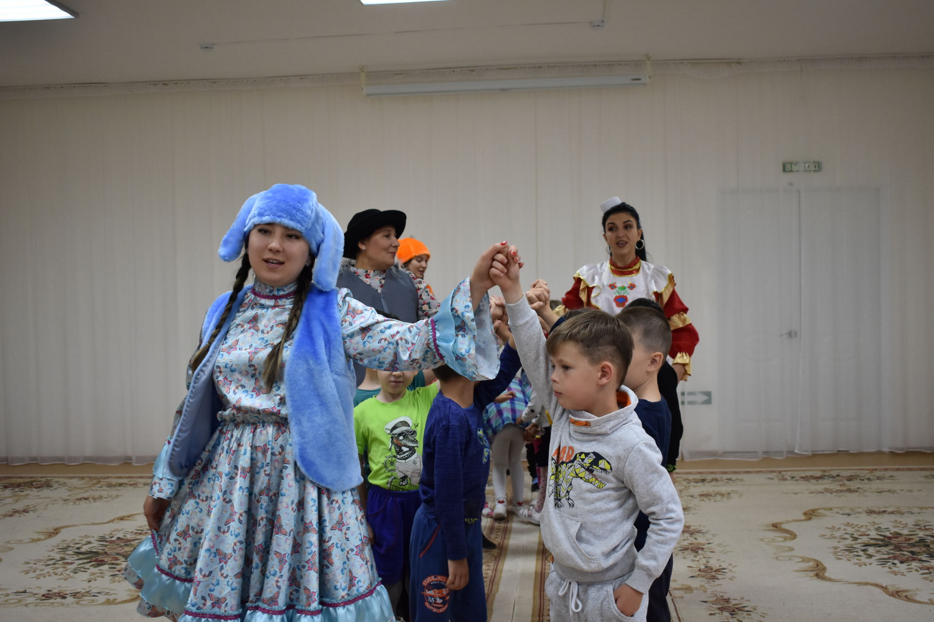 В Азнакаевском детском саду провели татарские народные игры