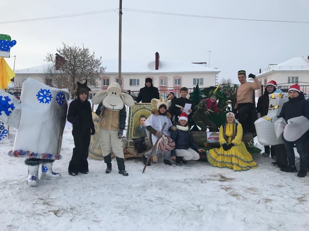 Азнакаевские сани, валенки, да варежки стали победителями в Альметьевске