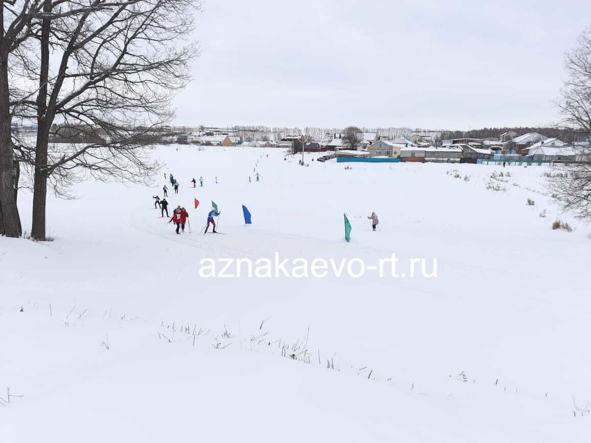 Азнакайда узган чаңгы ярышларында 500 дән артык кеше катнашты