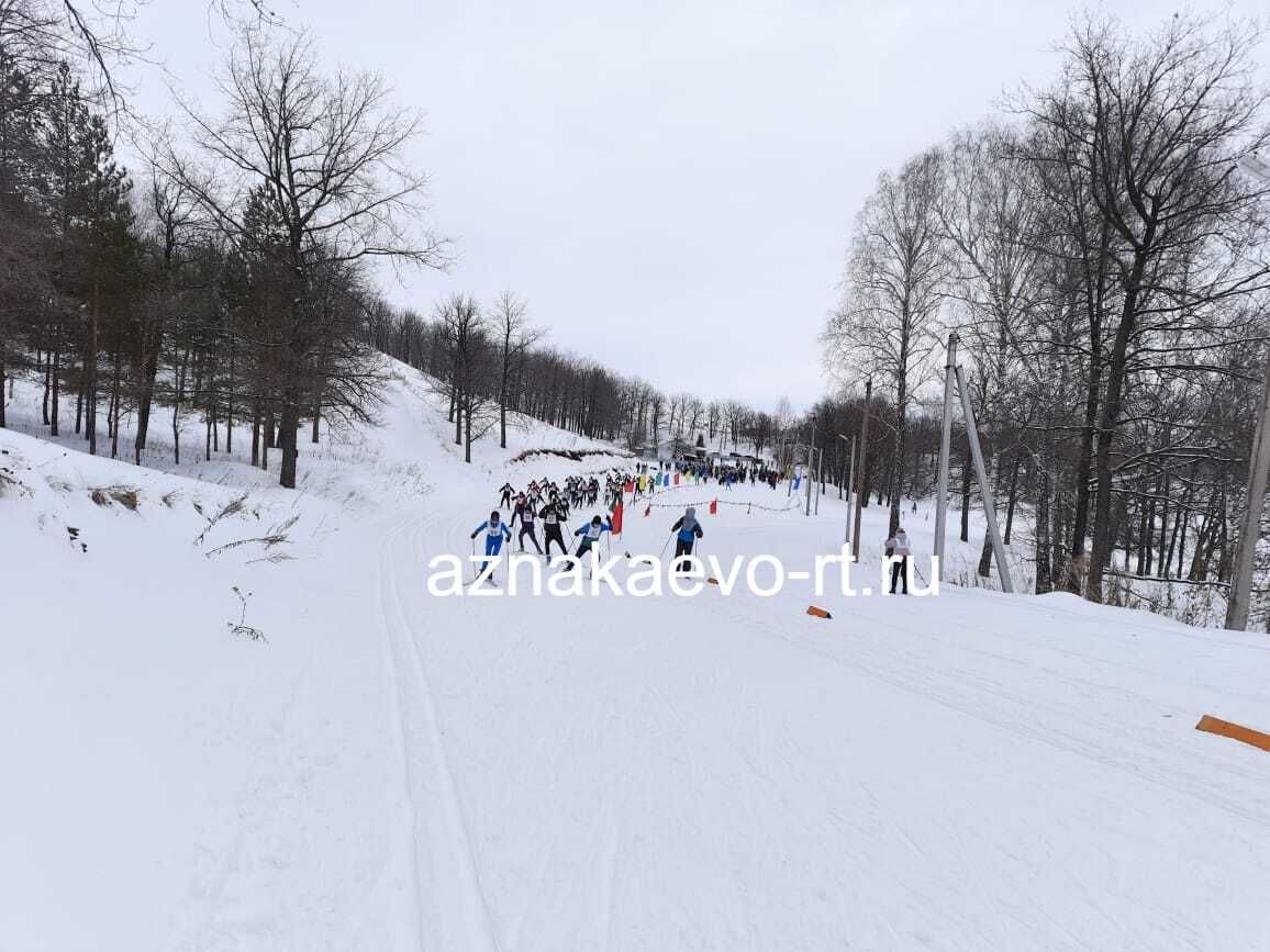 Азнакайда узган чаңгы ярышларында 500 дән артык кеше катнашты