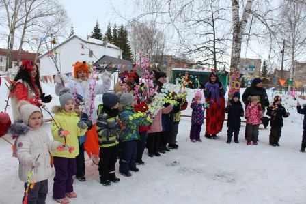 “Айсылу” балалар бакчасында кышны озату-язны каршы алу “Нәүрүз” бәйрәме узды