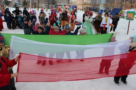 “Айсылу” балалар бакчасында кышны озату-язны каршы алу “Нәүрүз” бәйрәме узды