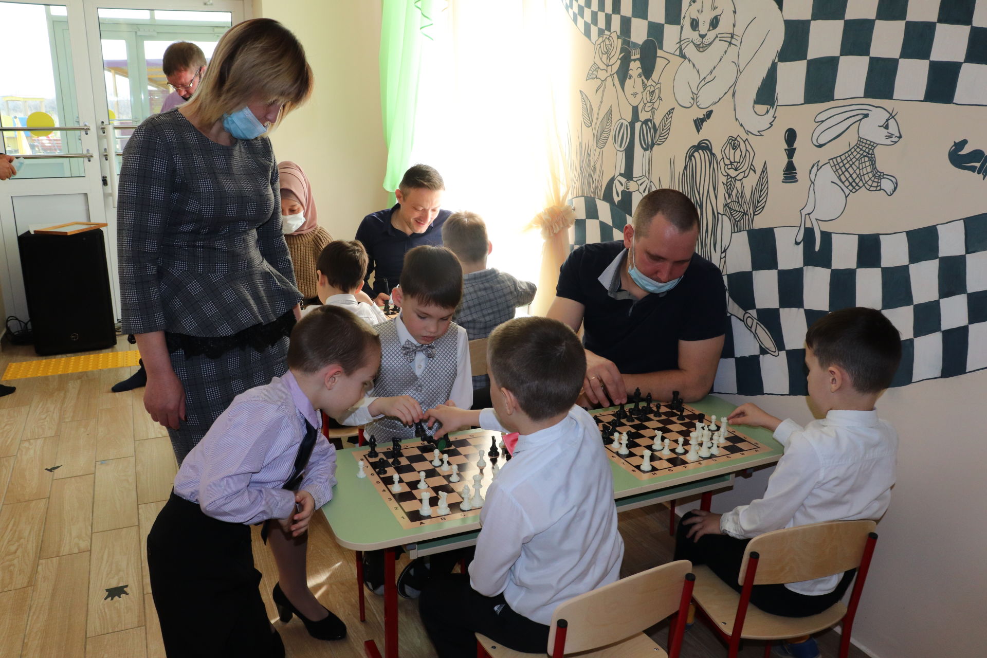 “Сандугач” балалар бакчасында шахмат зонасы ачылды