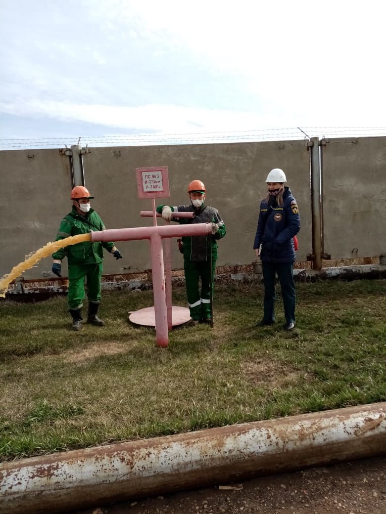 В Азнакаево проводится пожарно-профилактическая операция «Водоисточник»