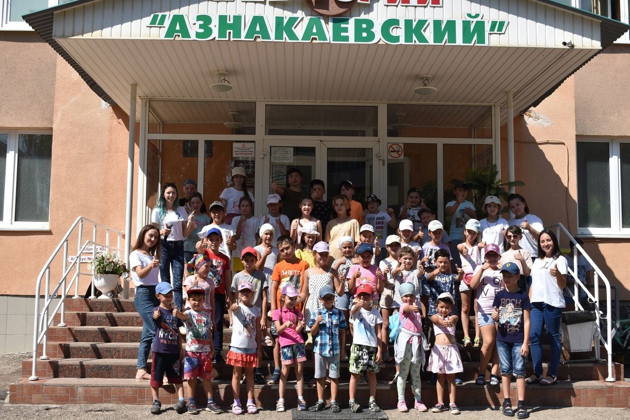 В санатории "Азнакаевский" провели спортивно-развлекательную программу «Веселые старты»