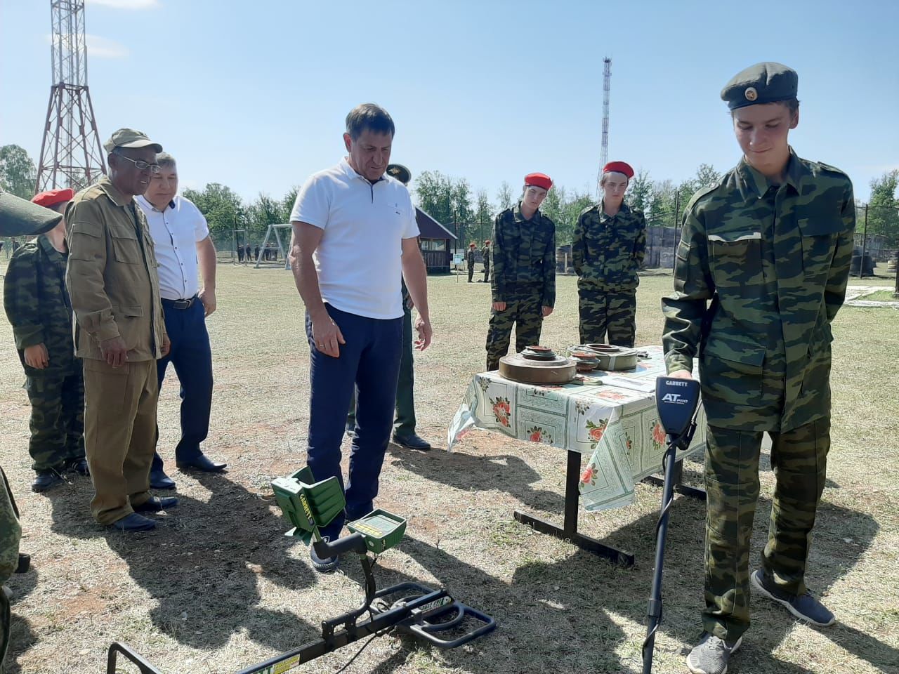 В районе открылась вторая смена военно-патриотического палаточного лагеря «Родина»
