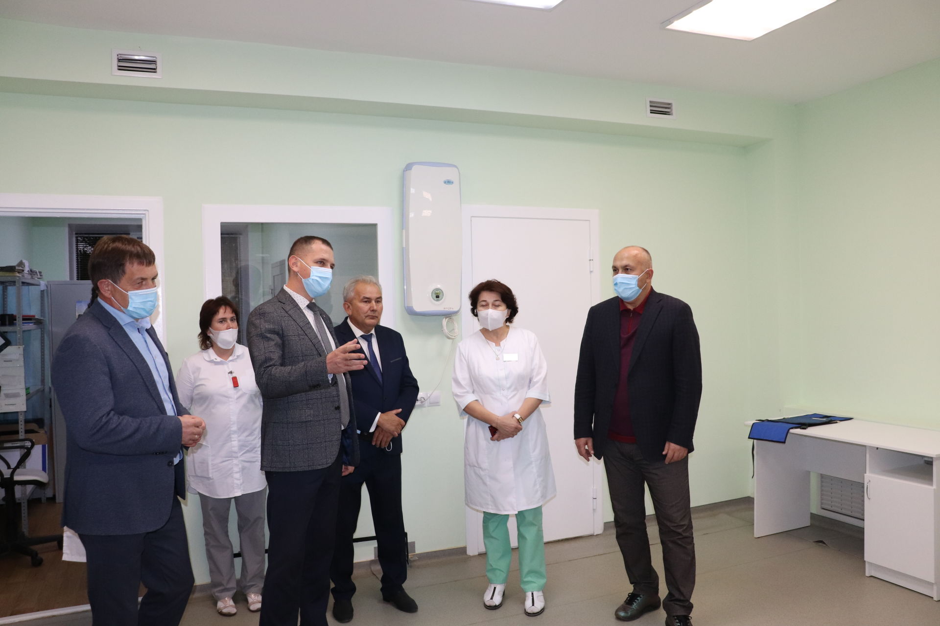 В Азнакаево после ремонта открылось здание больницы