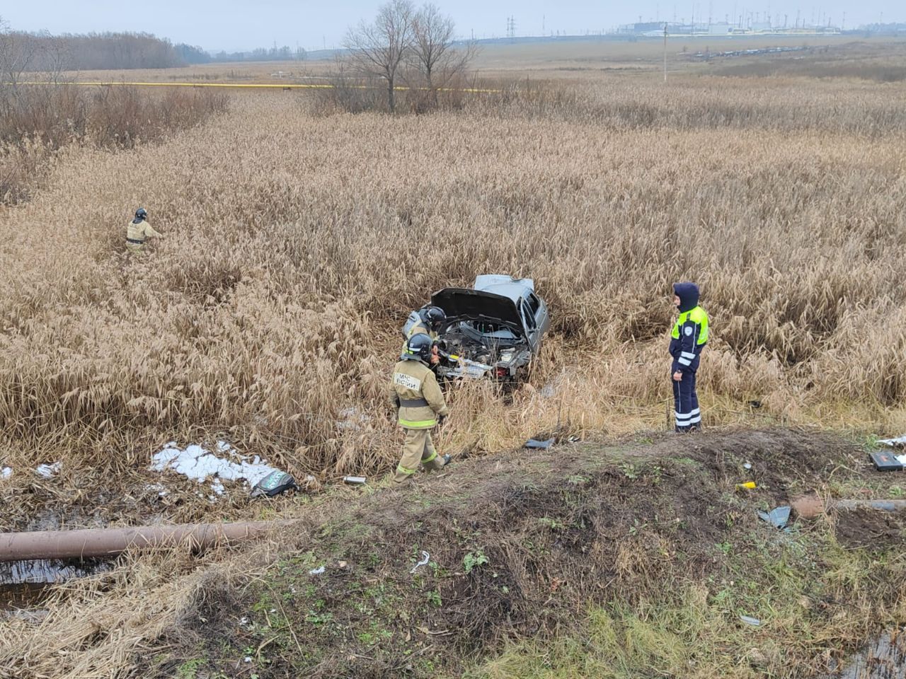 В аварии на автодороге Азнакаево-Карамалы погиб 19-летний парень