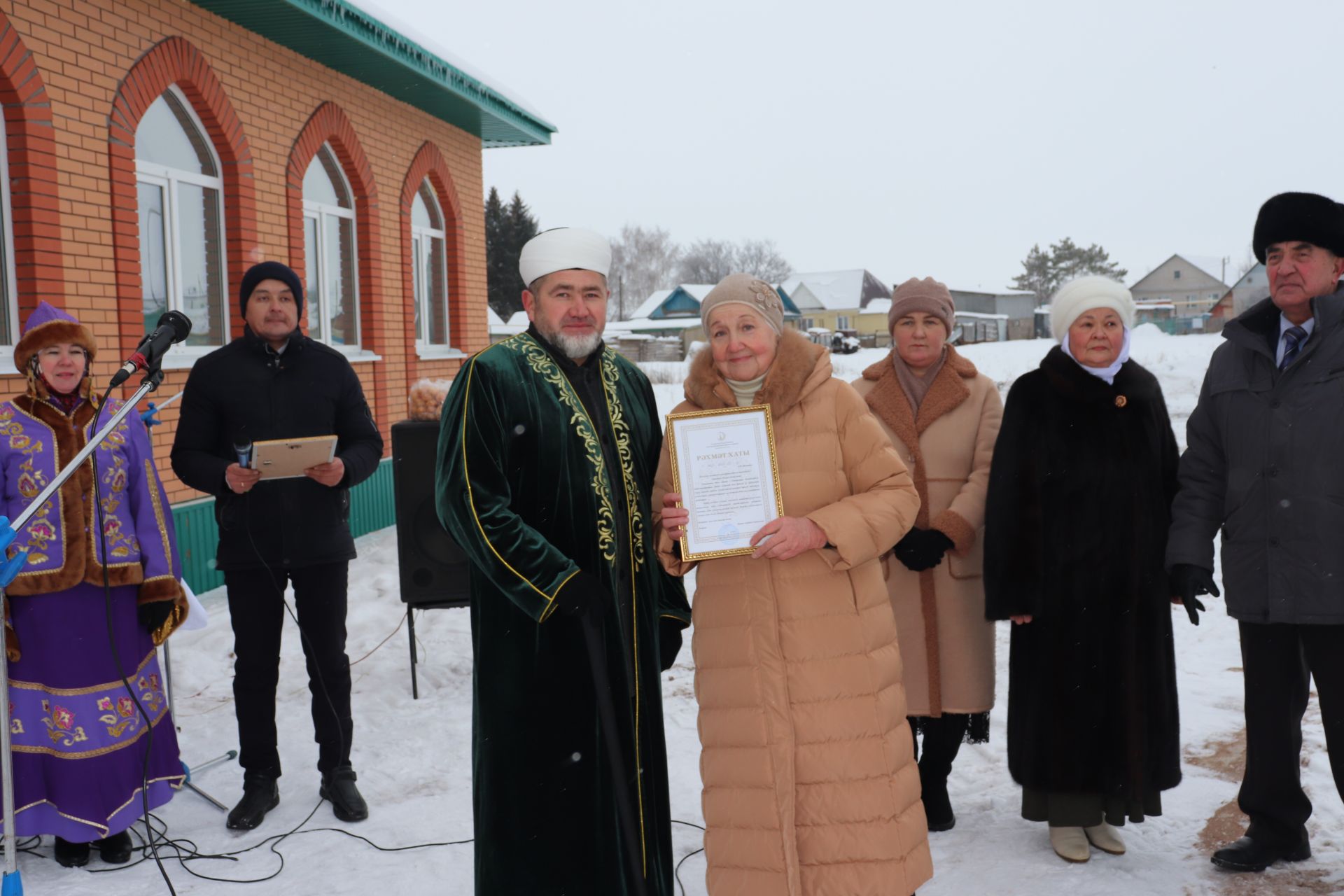 В селе Урсаево открылась новая мечеть