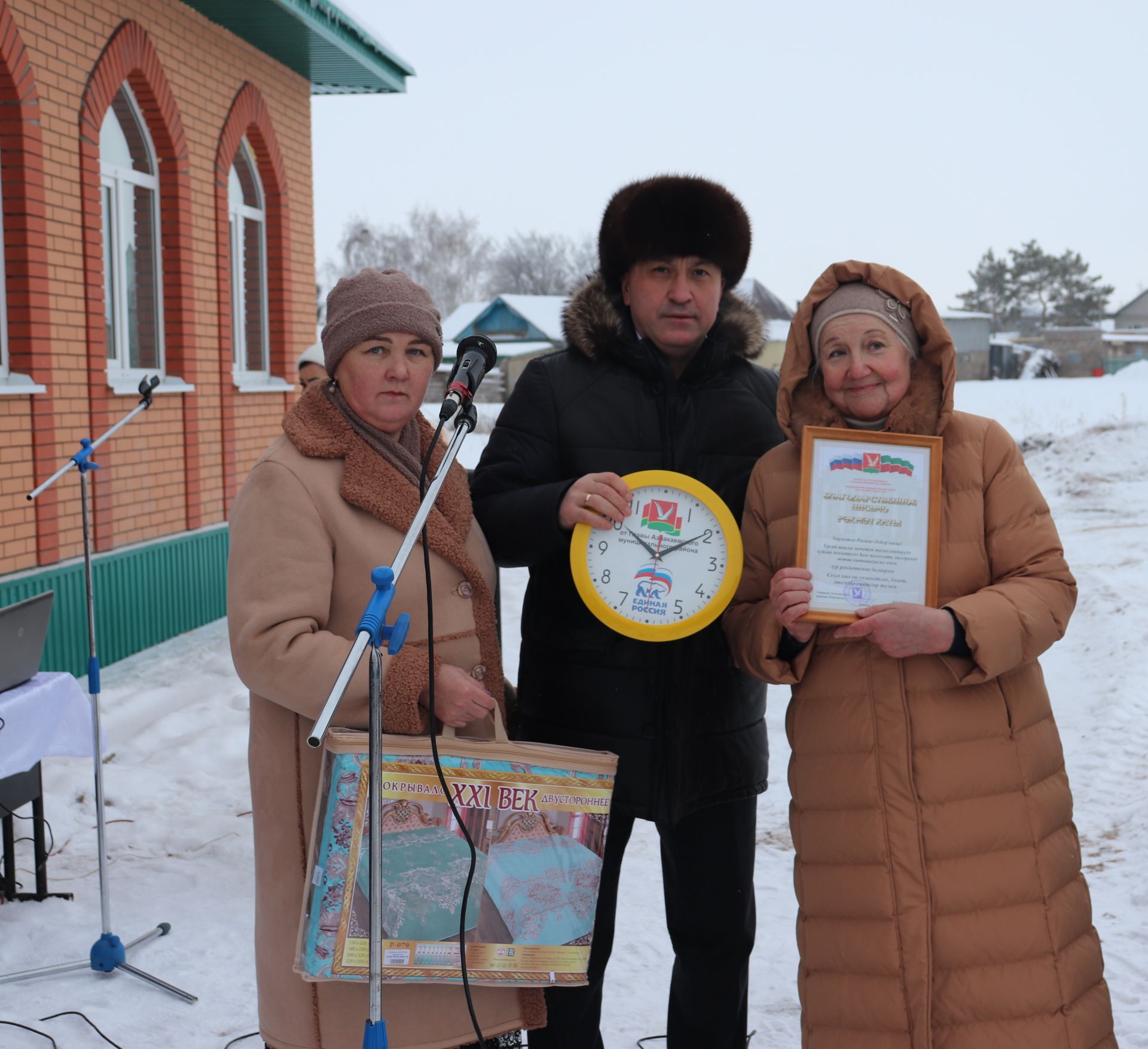 В селе Урсаево открылась новая мечеть