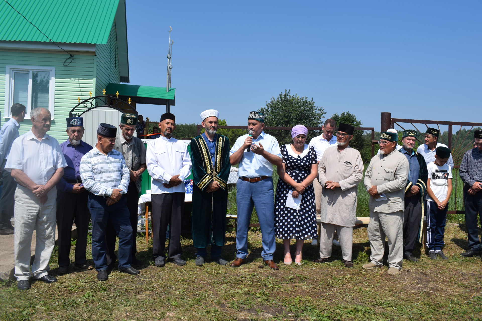 Азнакай районында яңа мәчет сафка басты