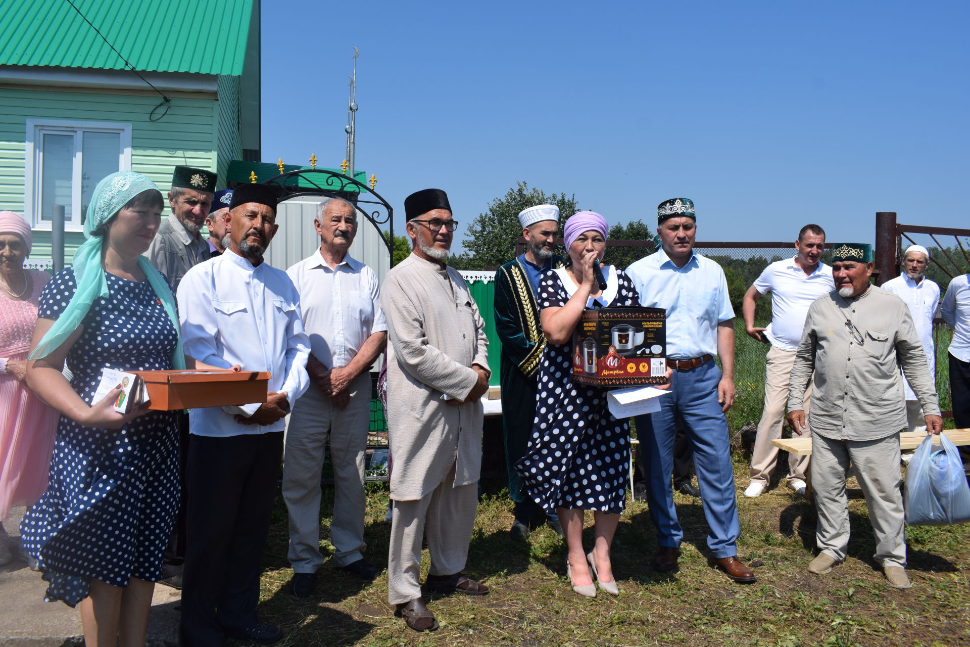 Азнакай районында яңа мәчет сафка басты