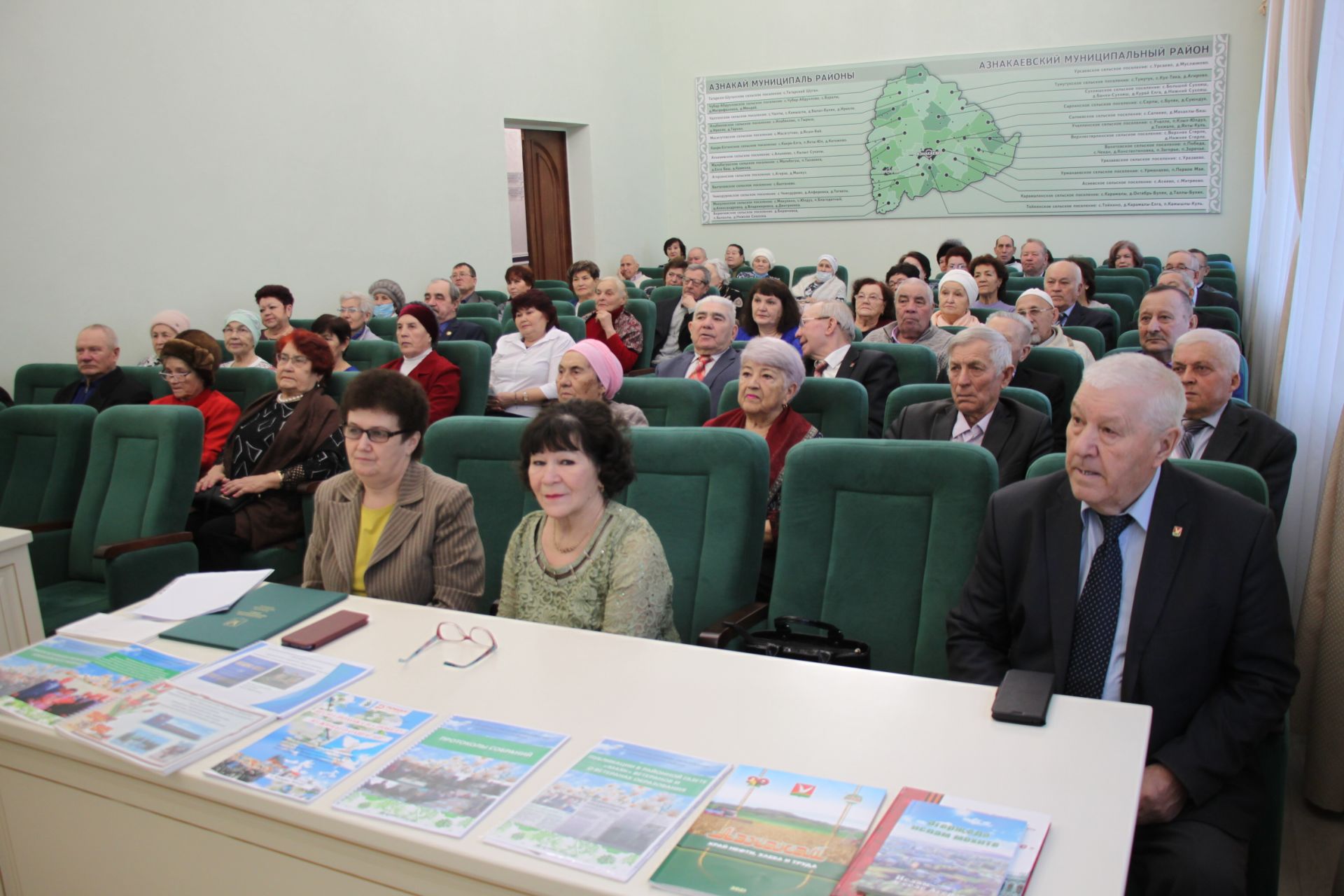 Азнакай ветераннары узган елгы эшчәнлекләренә йомгак ясадылар