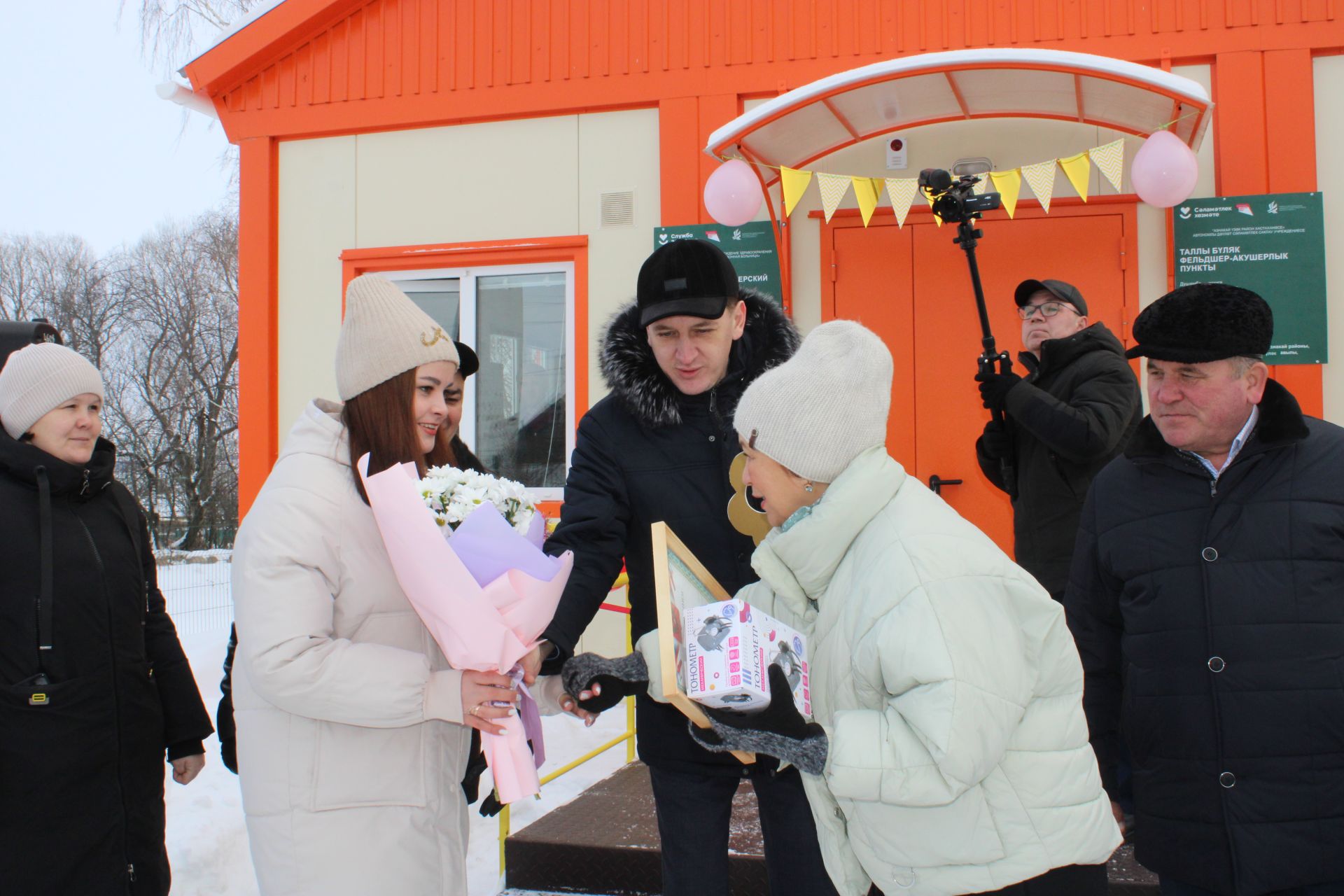 В Азнакаевском районе открылся новый фельдшерско-акушерский пункт