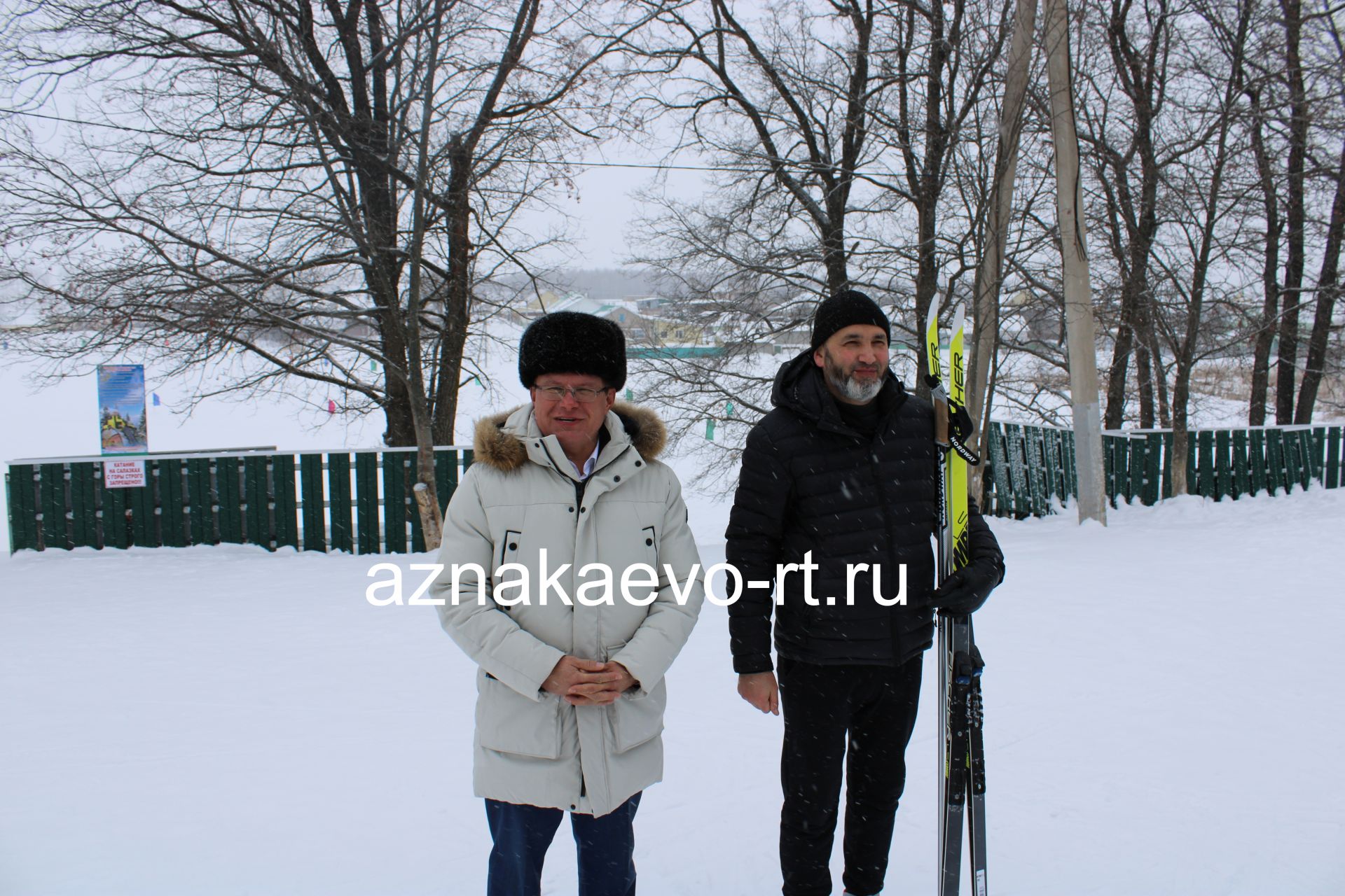 Азнакаевские имамы соревновались по лыжным гонкам