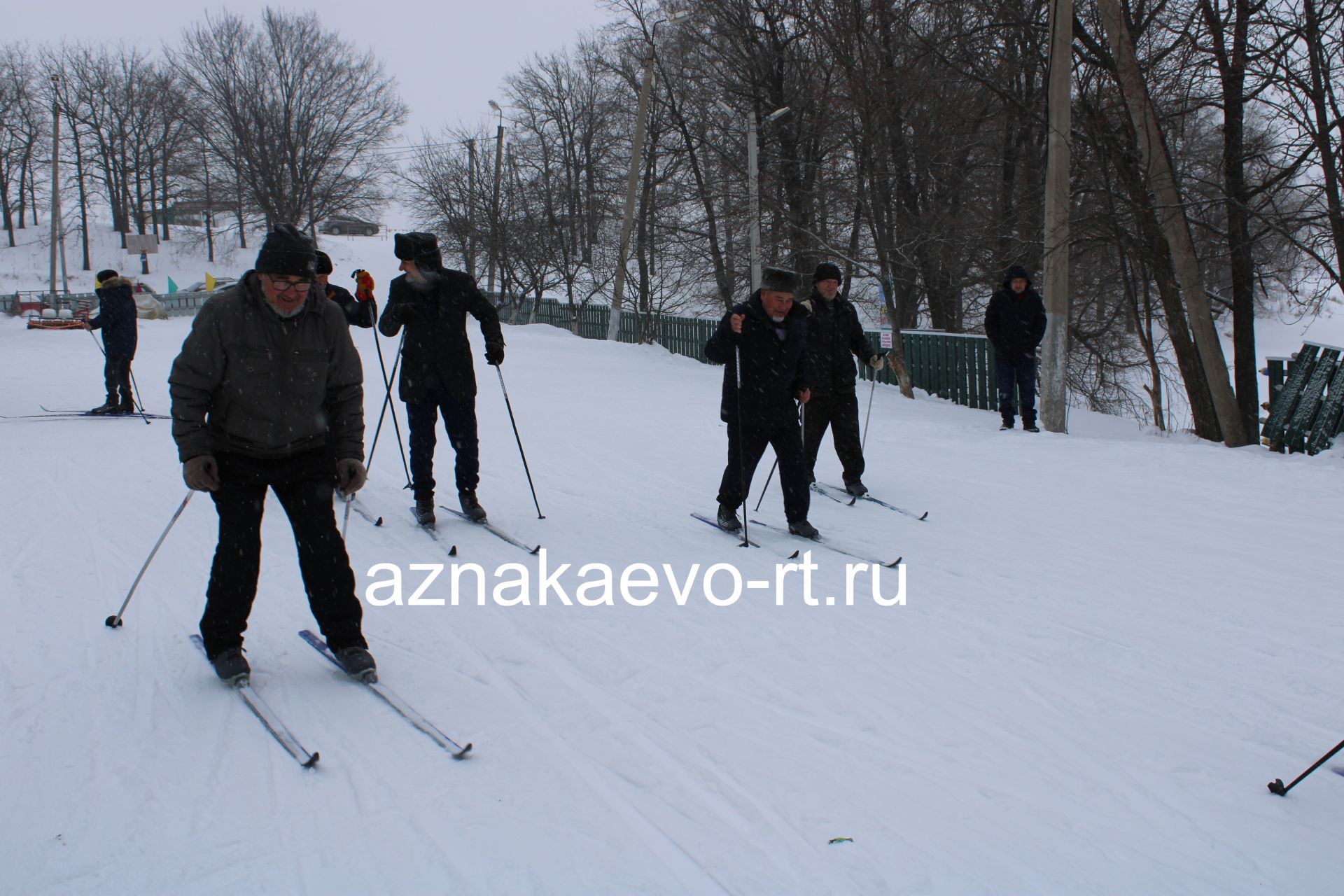 Азнакаевские имамы соревновались по лыжным гонкам