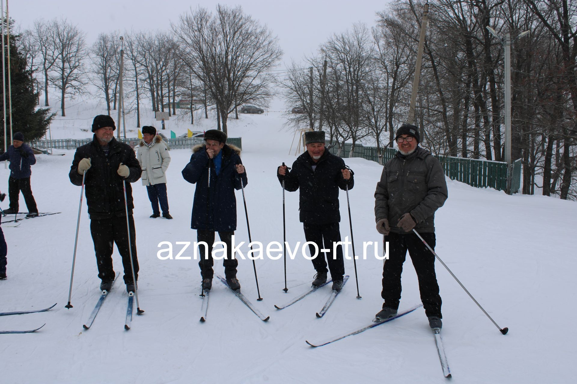 Азнакаевские имамы соревновались по лыжным гонкам