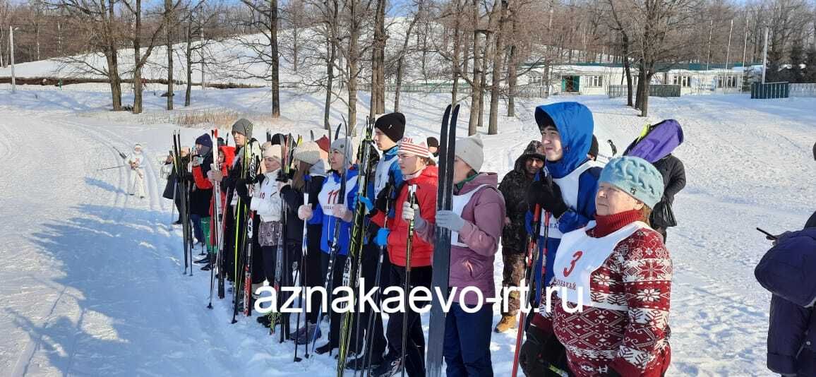 Азнакайда авыл җирлекләре арасында чаңгы ярышы үтте