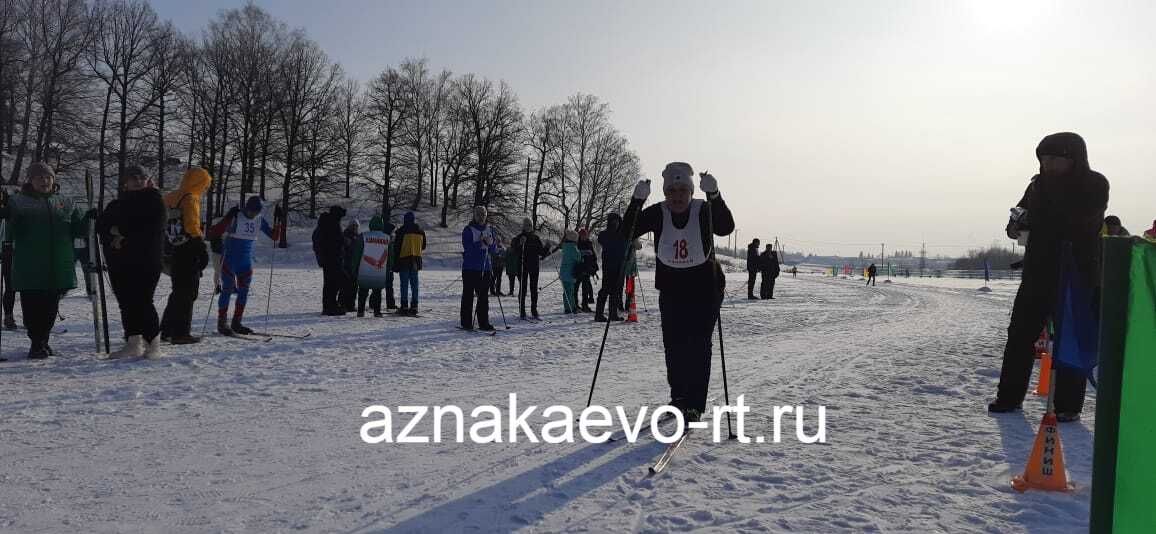 Азнакайда авыл җирлекләре арасында чаңгы ярышы үтте