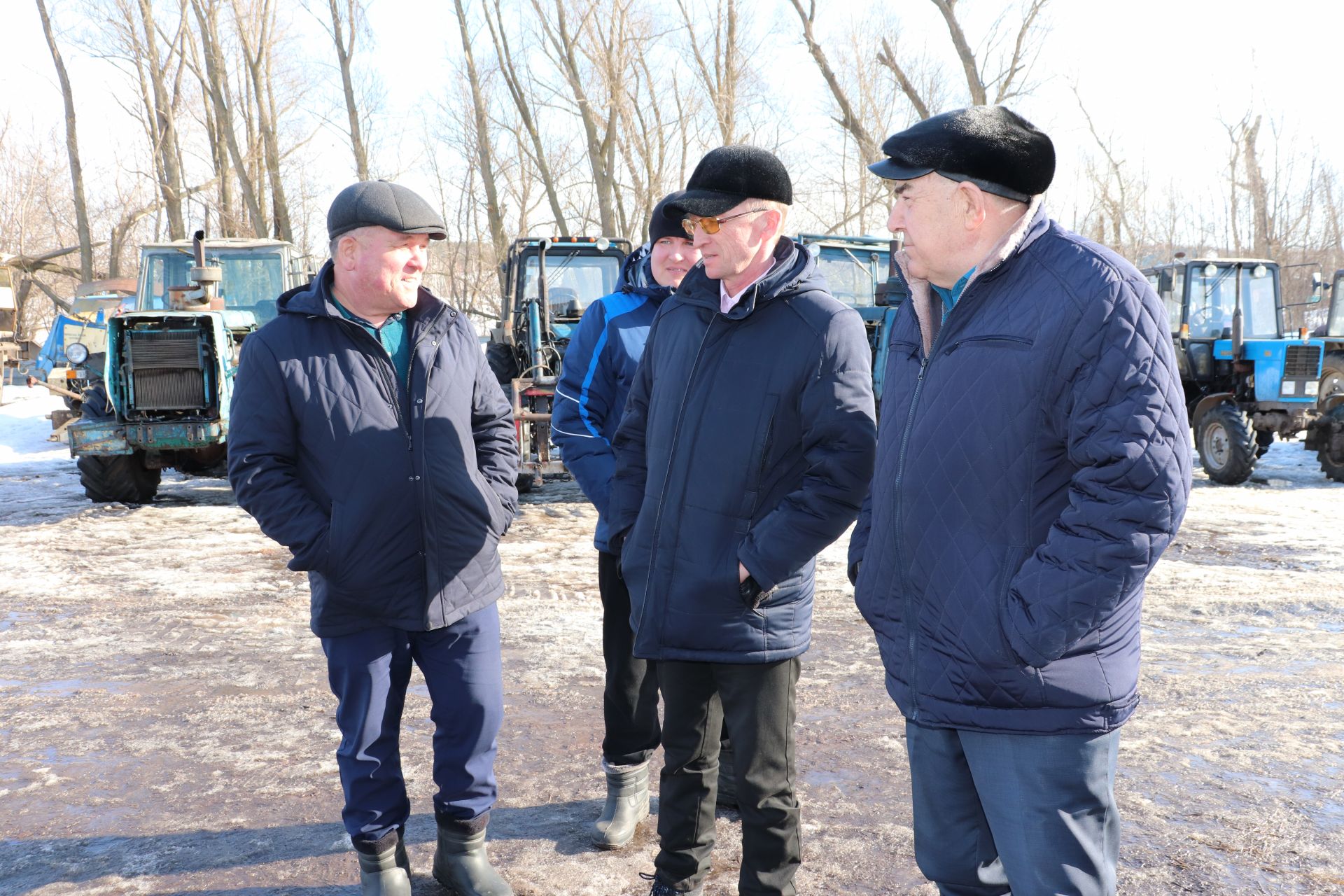 В Азнакаевском районе проверили готовность техники к весеннему севу