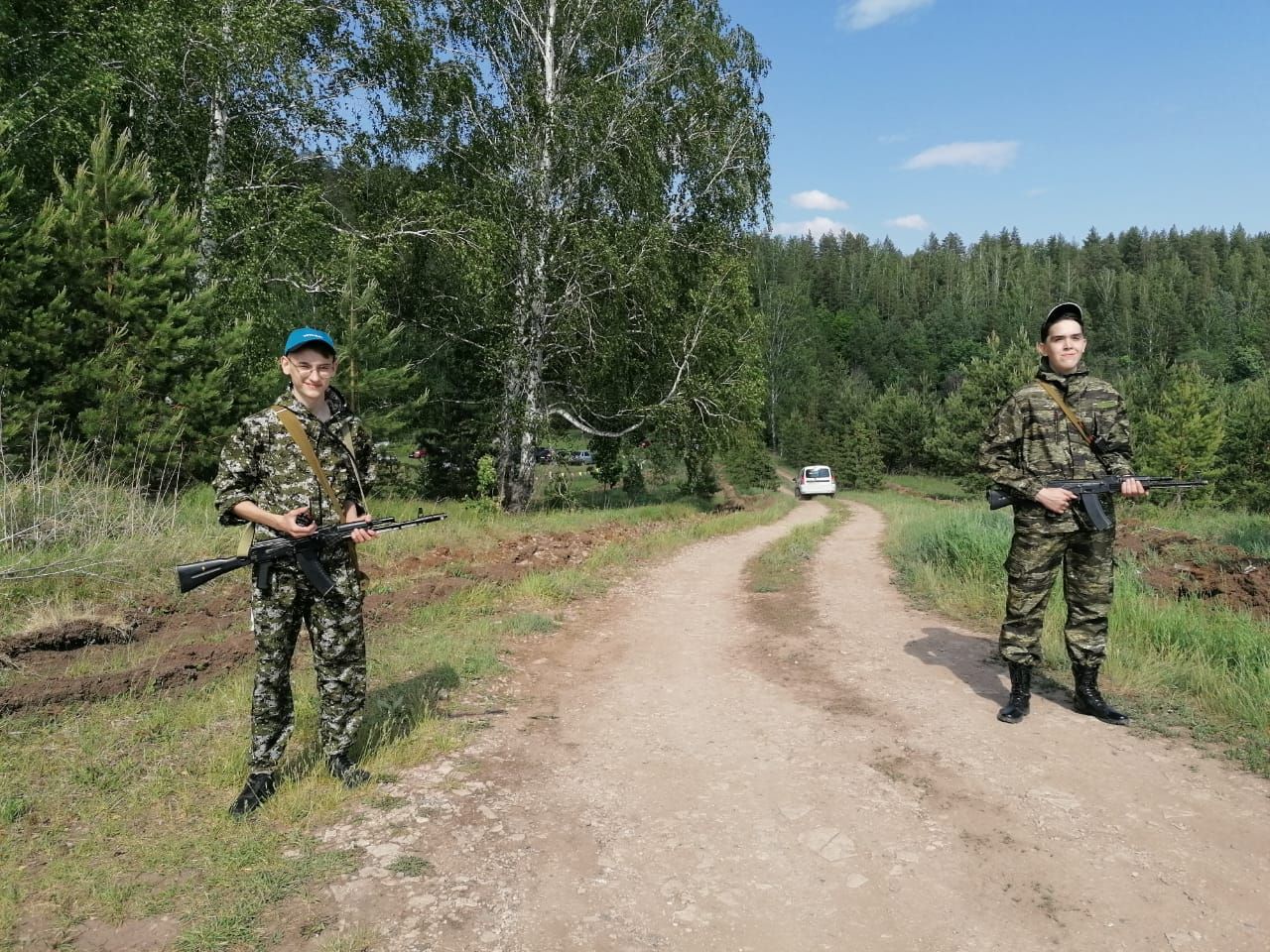 У азнакаевских школьников проходят учебно-полевые сборы