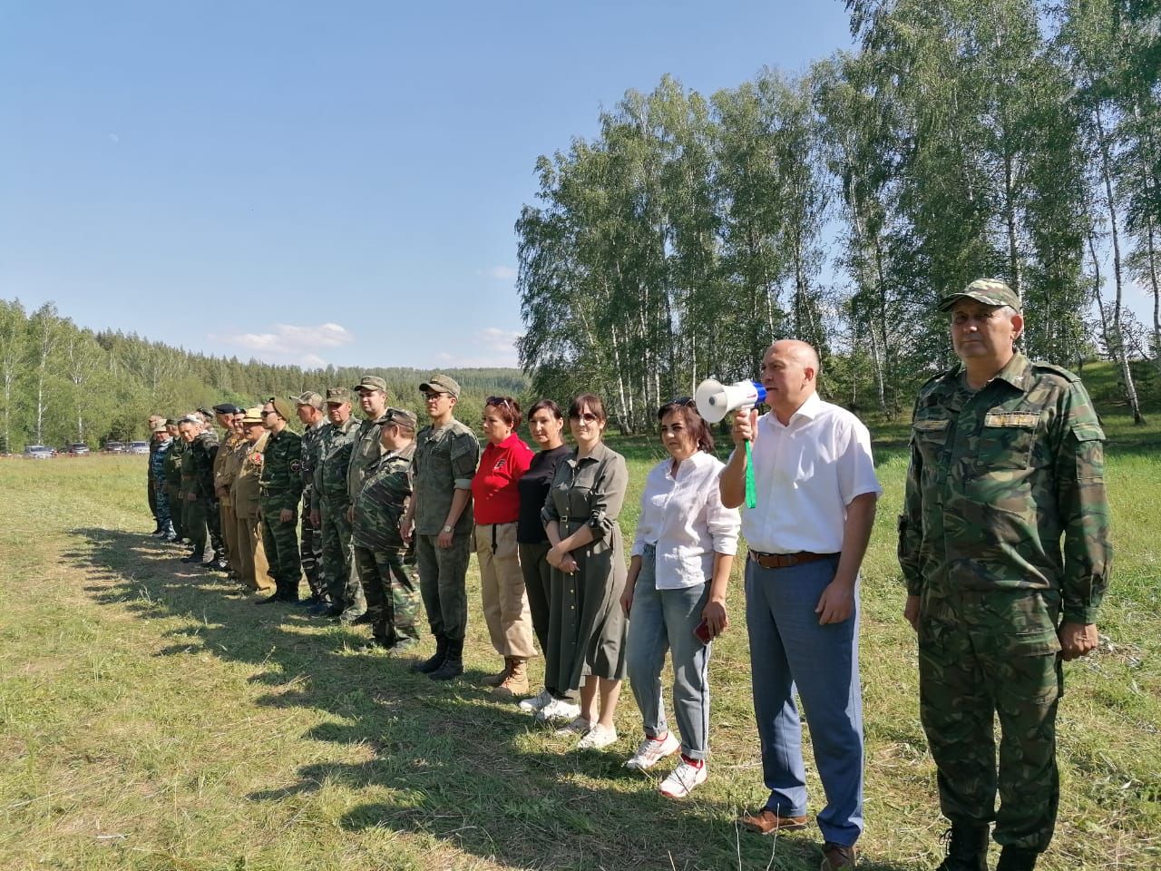 У азнакаевских школьников проходят учебно-полевые сборы