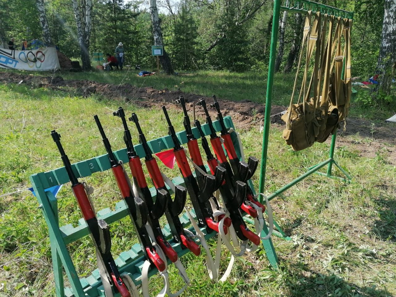 У азнакаевских школьников проходят учебно-полевые сборы