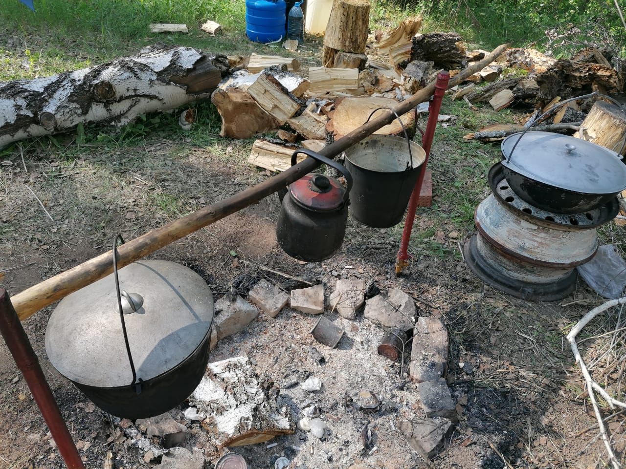 У азнакаевских школьников проходят учебно-полевые сборы