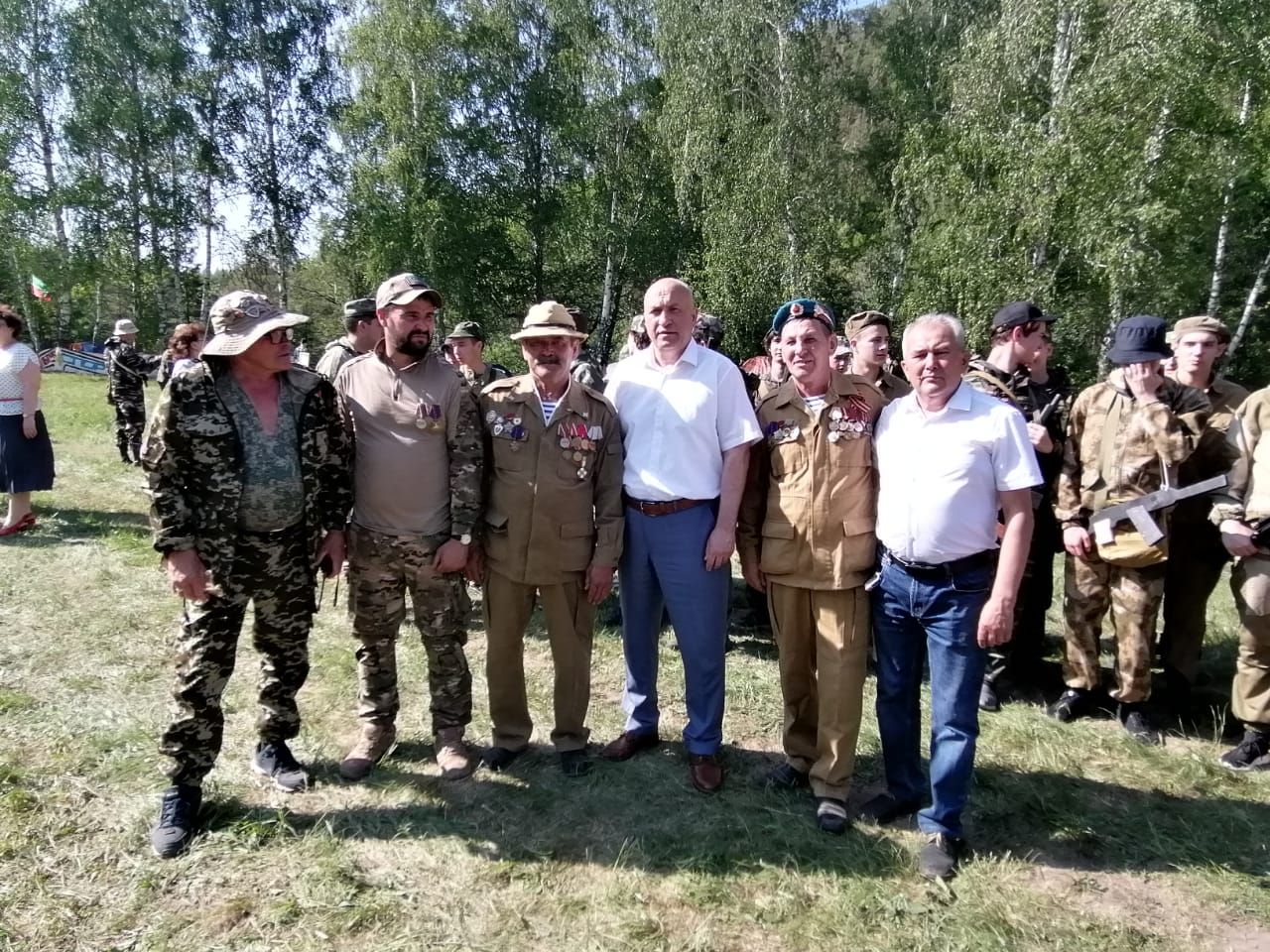 У азнакаевских школьников проходят учебно-полевые сборы