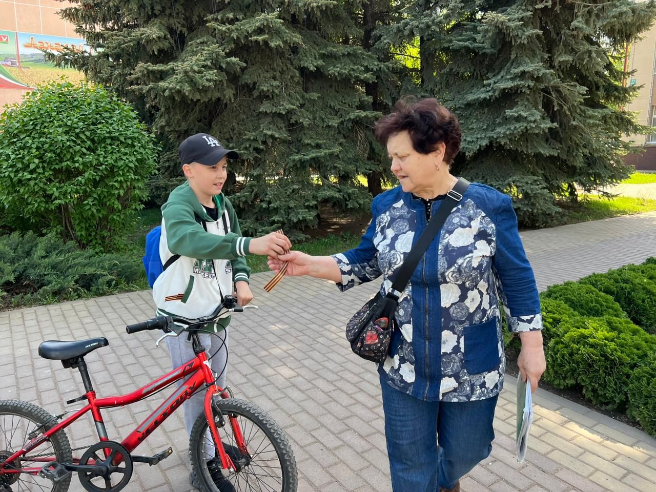 В Азнакаево состоялся велопробег Посвящённый Дню Победы
