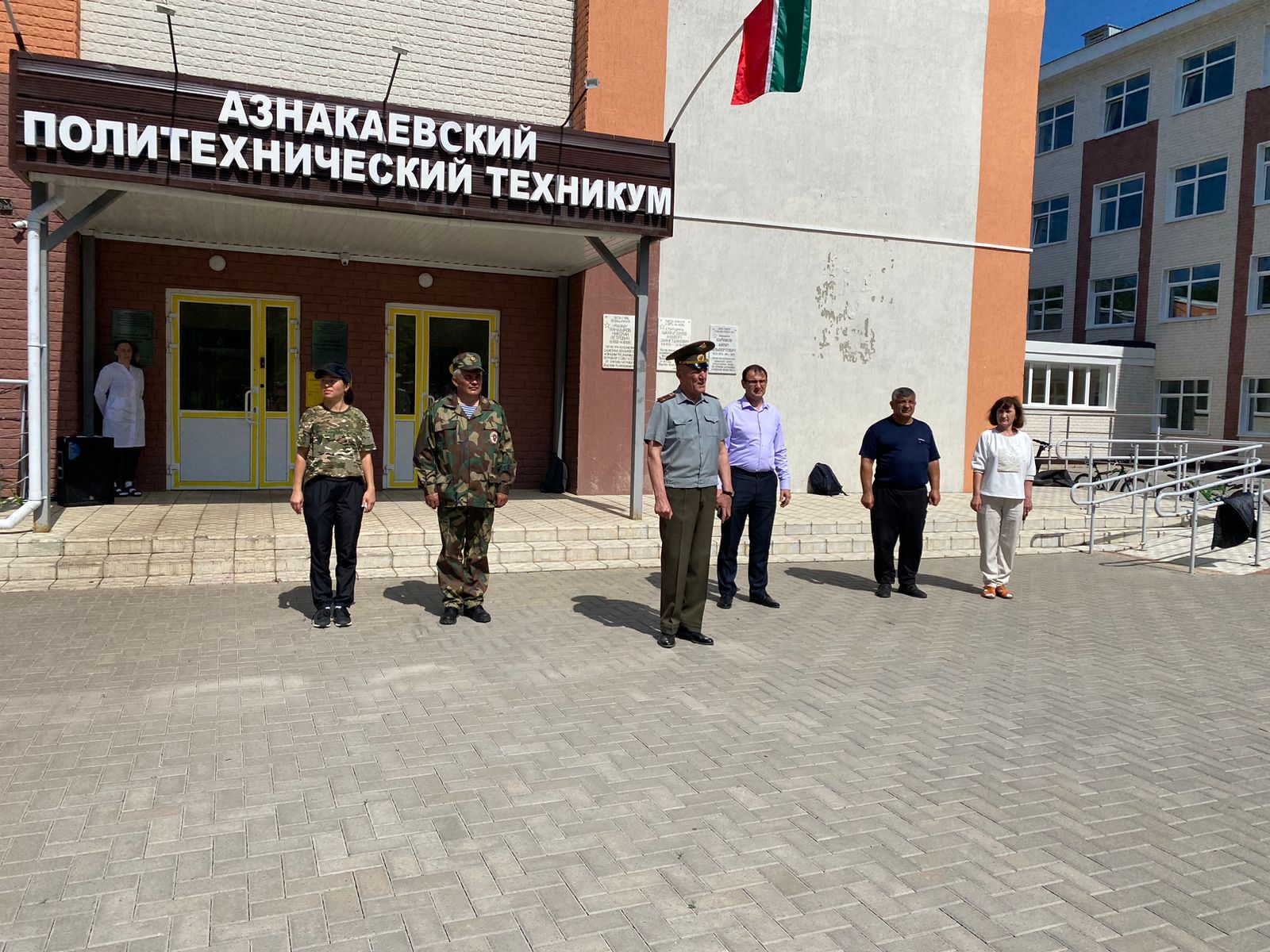 Азнакаевские студенты принимают участие в учебно-тренировочных сборах