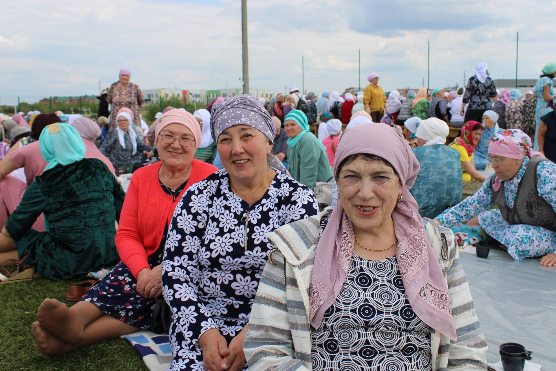 В Азнакаево состоялся большой благотворительный обед в честь праздника Курбан-байрам