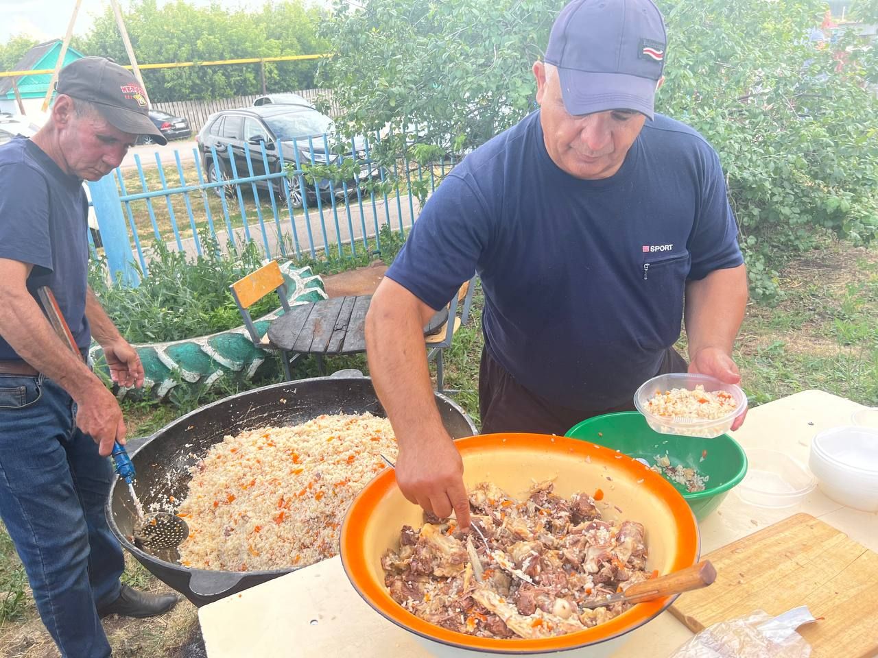 В Татшугане на Курбан-байрам собрался стар и млад