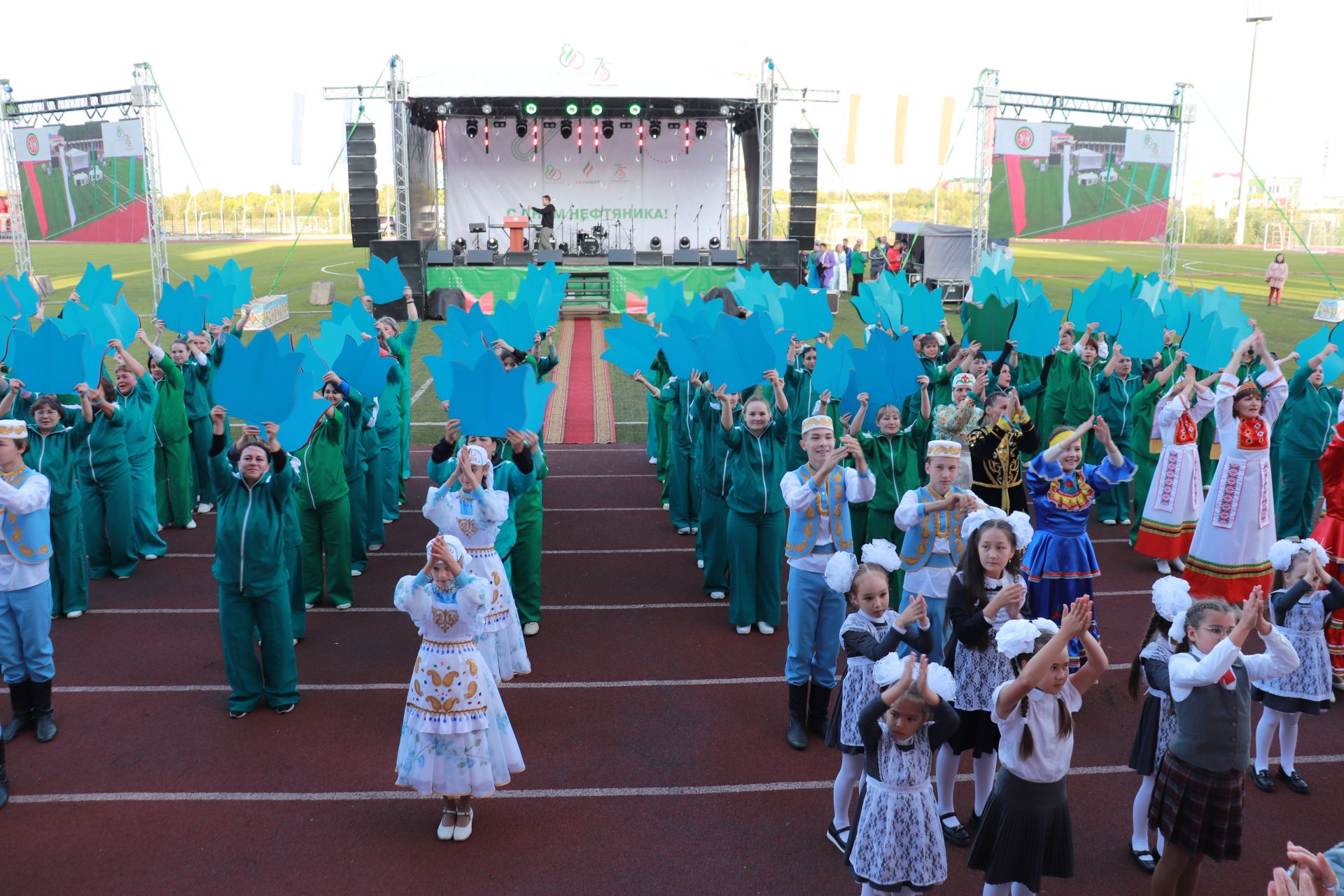 В Азнакаево одновременно прошли три праздника