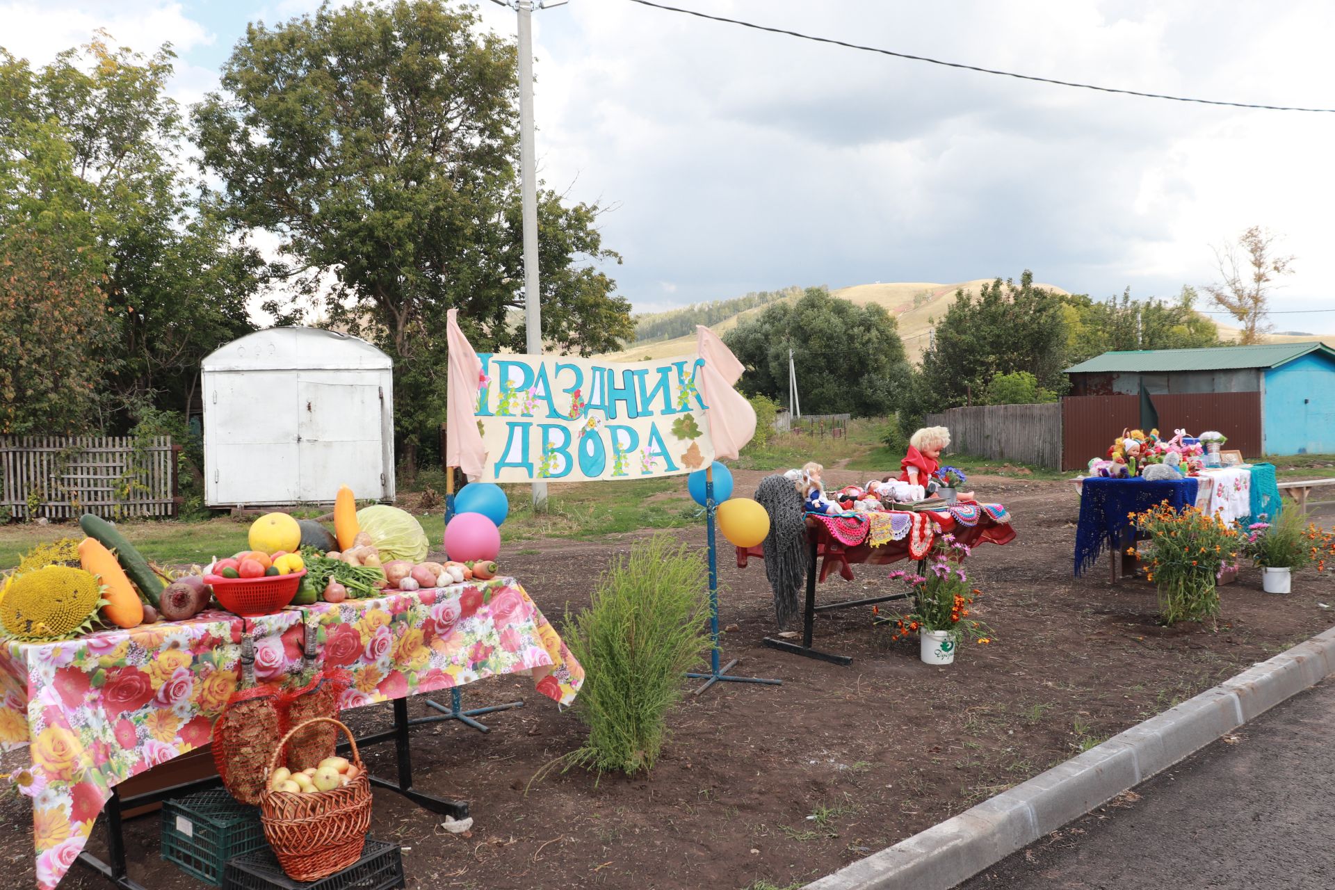 Глава Азнакаевского муниципального района Марсель Шайдуллин ознакомился с благоустройством сельских населенных пунктов