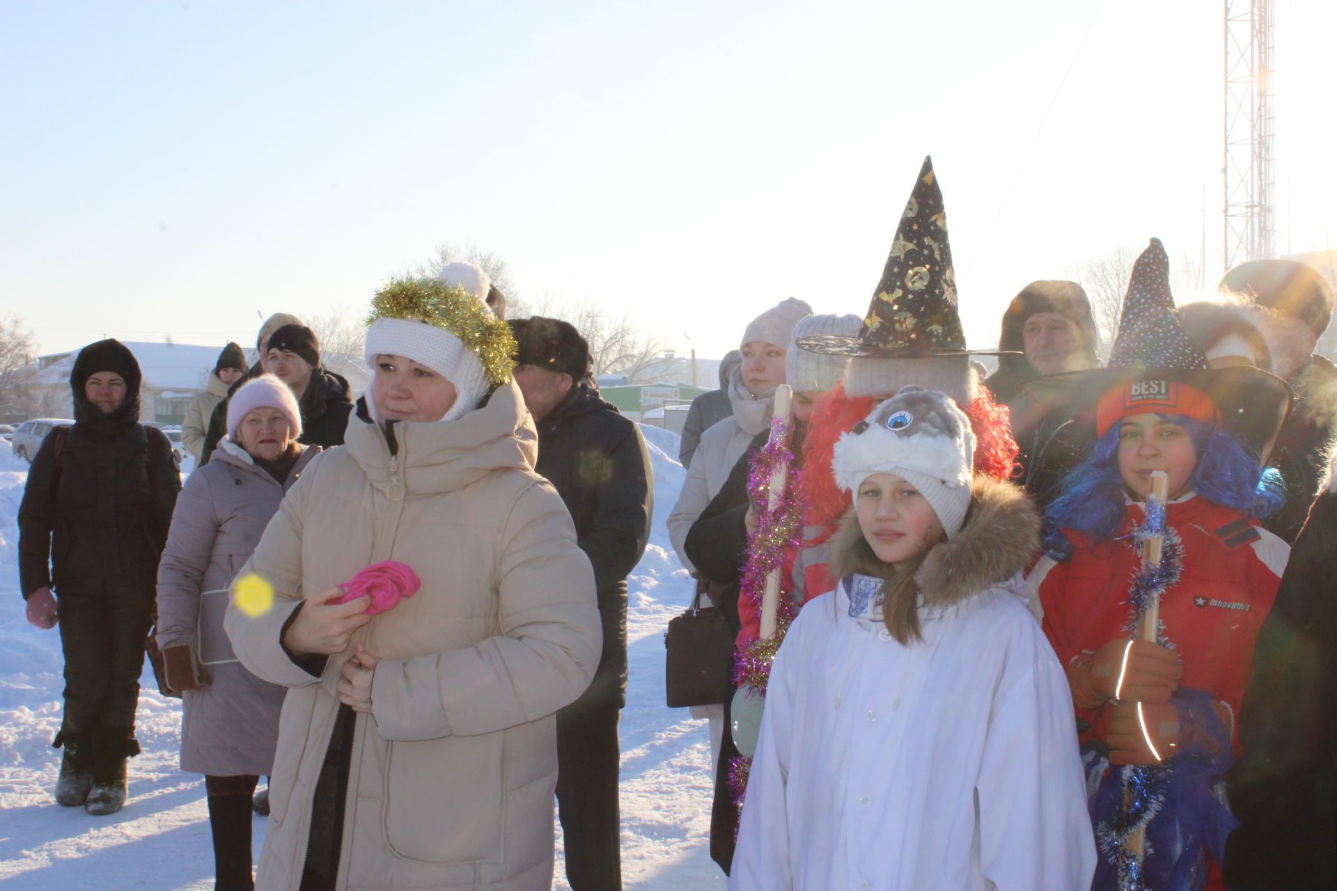 В Азнакаево прошел конкурс креативных саней