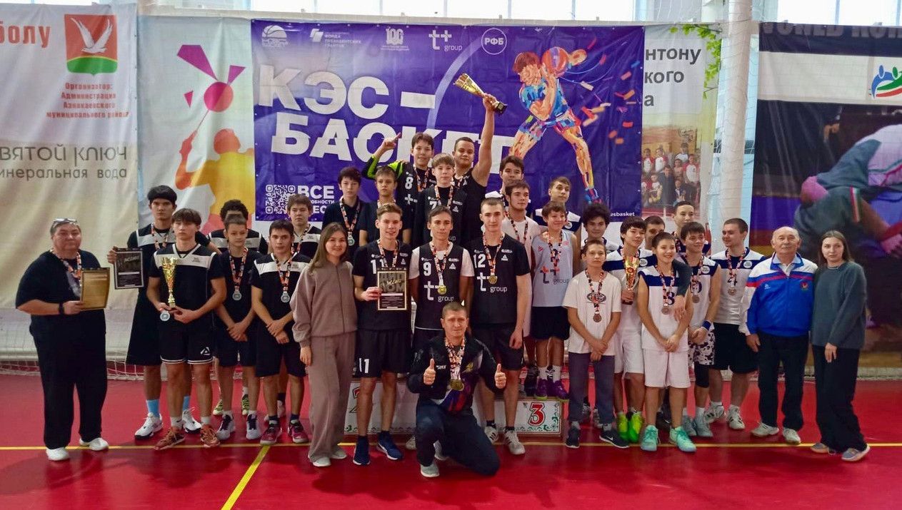 Спортивные успехи школ Азнакаева в баскетболе
