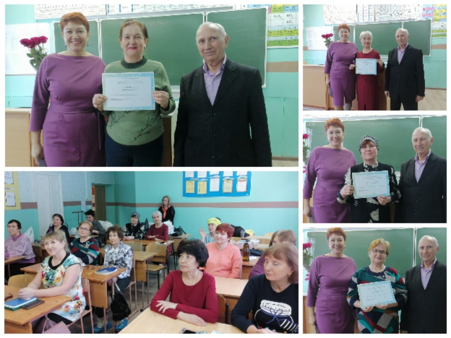 С приходом весны завершились курсы английского языка для представителей старшего поколения