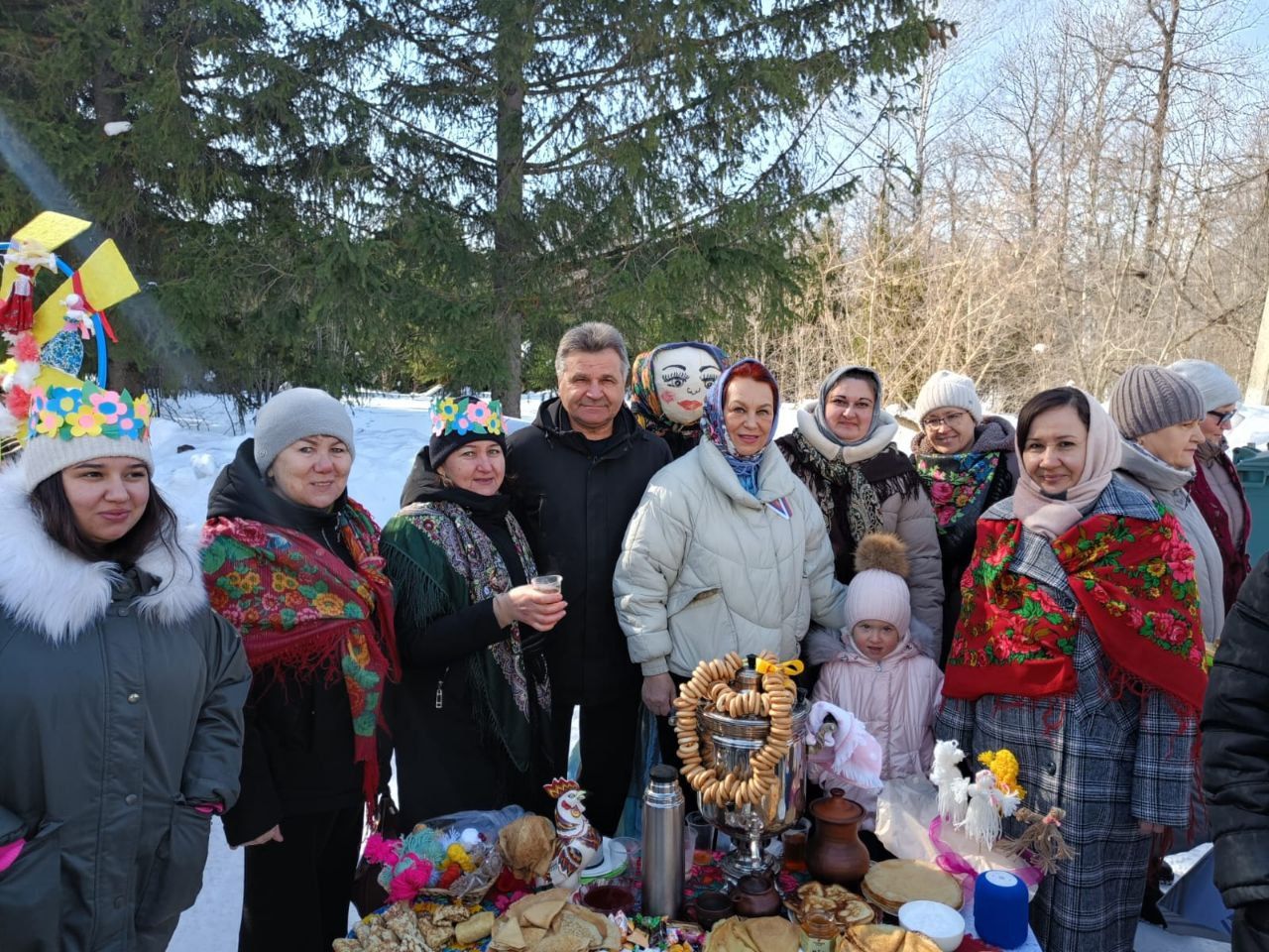 В поселке городского типа Актюбинский прошел праздник