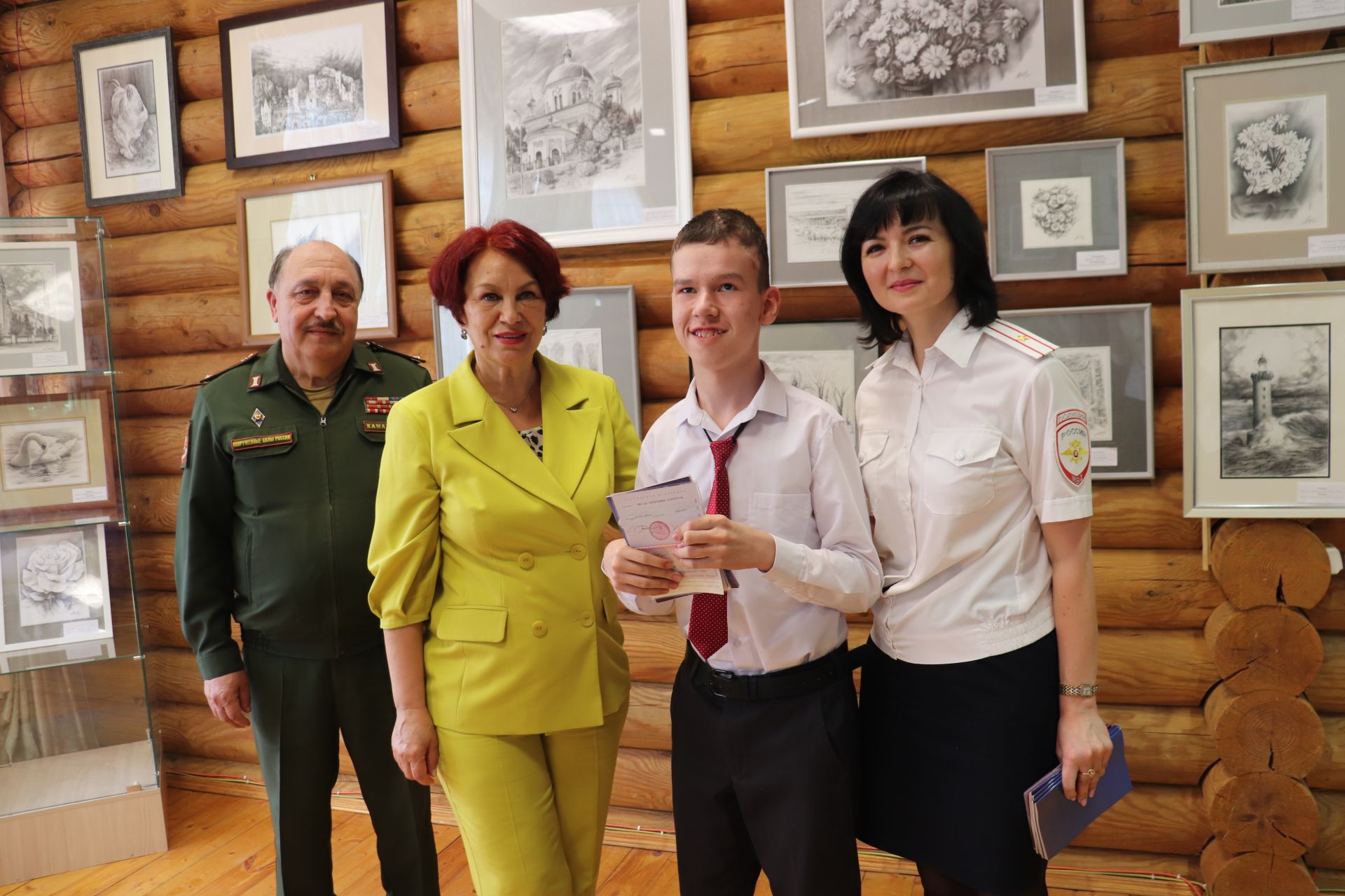 Азнакайның егет-кызларына паспортлар тапшырдылар