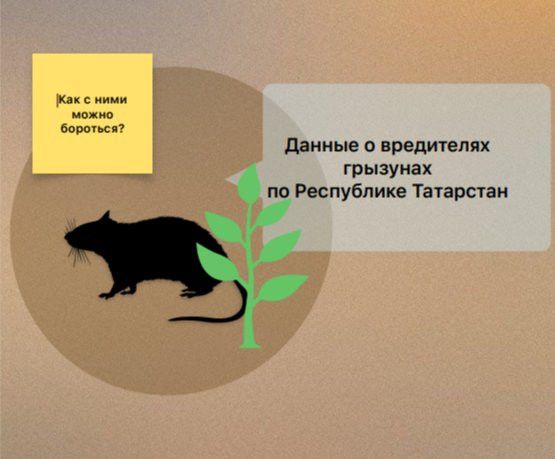 Данные о вредителях грызунах по Республике Татарстан